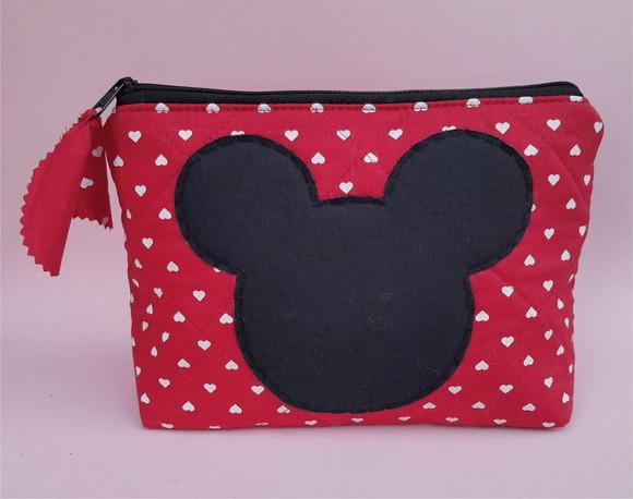 Necessaire em Tecido Mickey