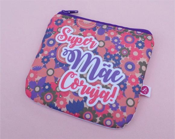 Porta Moedas Super Mãe Coruja