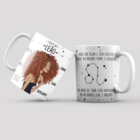 Caneca - Signos - Ela É de Leão 2