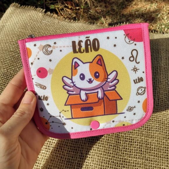 Porta Moedas Duplo Leão