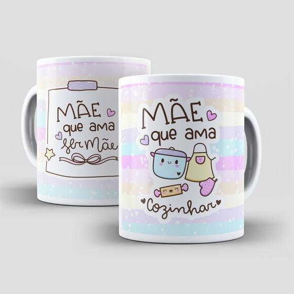Caneca Mãe Que Ama Cozinhar
