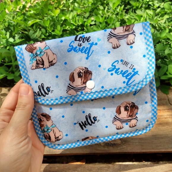 Carteirinha Envelope Pug