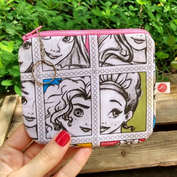 Porta Moedas Princesas
