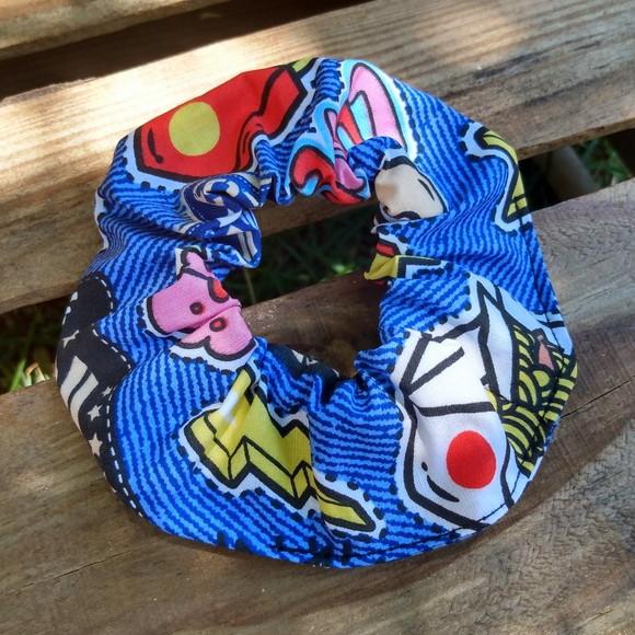 Scrunchies / Xuxinhas - Jeans Pop