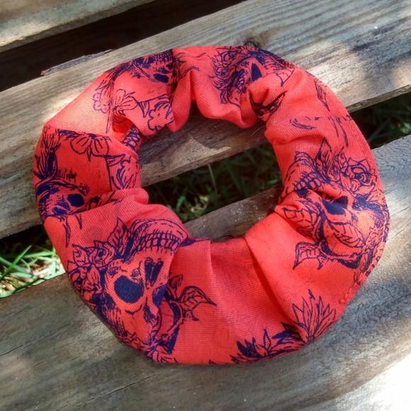 Scrunchies / Xuxinhas - Caveirinhas