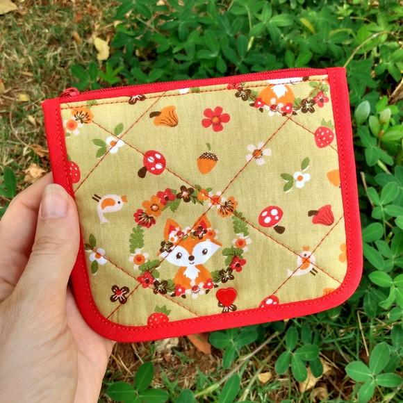 Porta Moedas | Carteirinha Raposinha