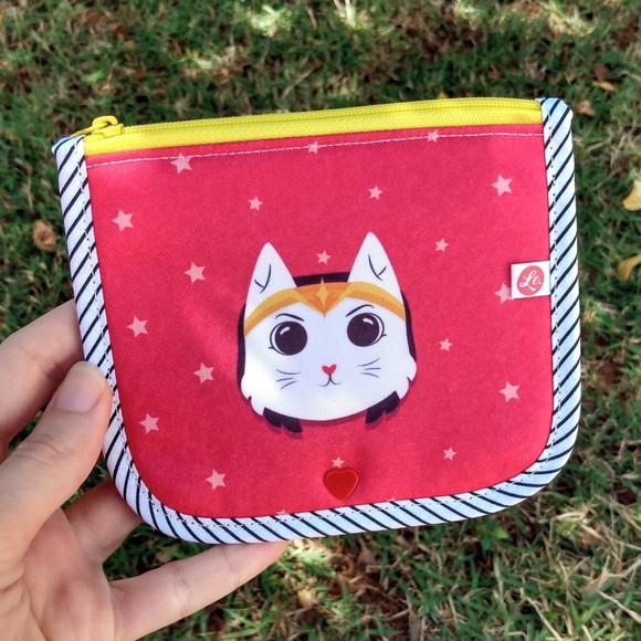 Porta Moedas | Carteirinha Gata Maravilha
