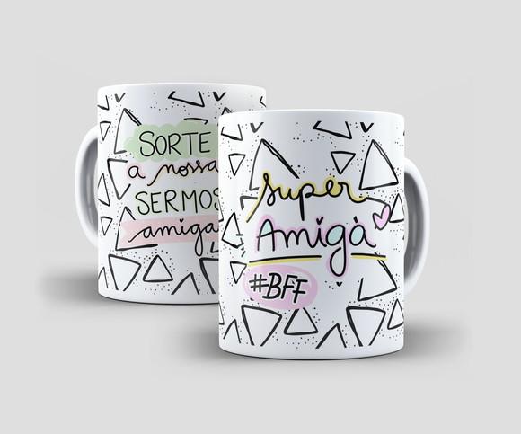 Caneca - Amigas - Super Amigas