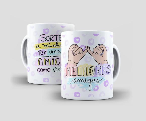 Caneca - Amigas - Melhores Amigas