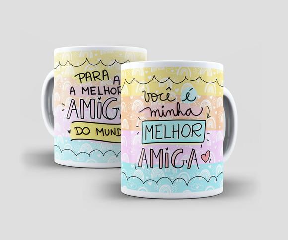 Caneca - Amigas - Melhor Amiga