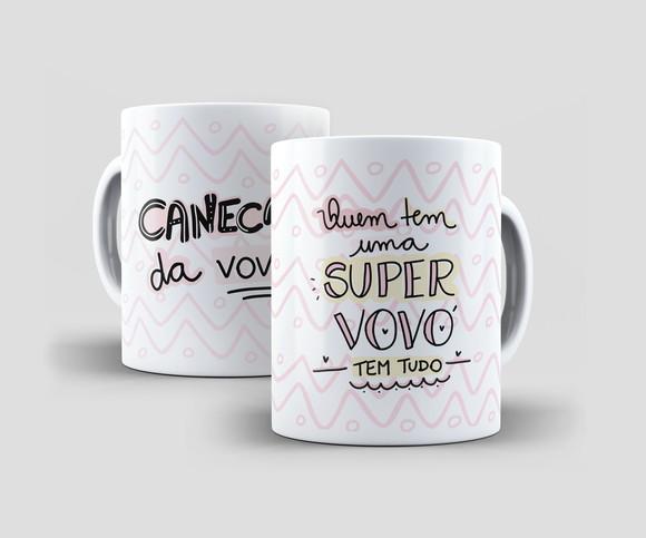 Caneca - Quem Tem Uma Super Vovó Tem Tudo