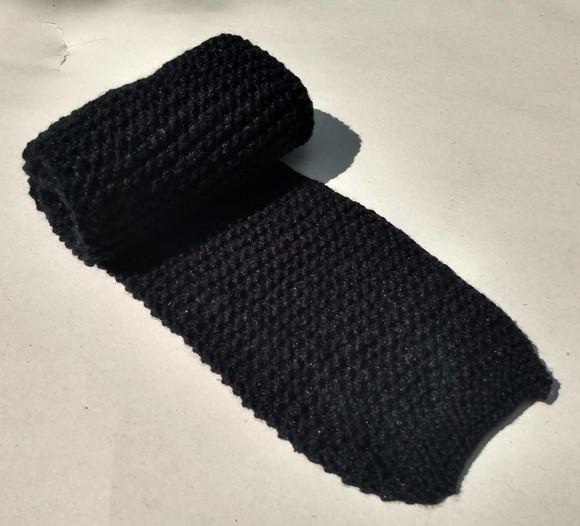Cachecol em Lã - Preto