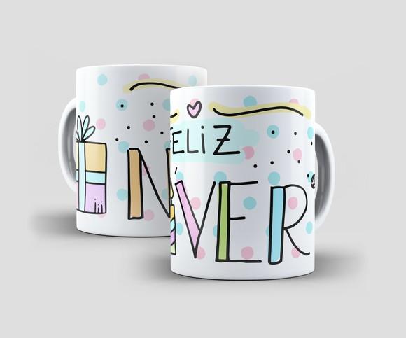 Caneca - Aniversário - Feliz Niver