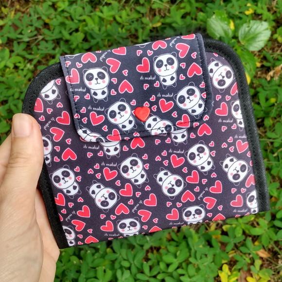 Carteira - Pandas - Preta