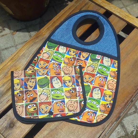 Kit Carro: Lixeirinha + Porta Documentos Toy Story