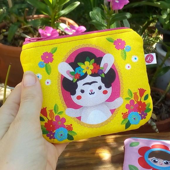 Necessaire | Porta Moedas Frida (meia Tigela)