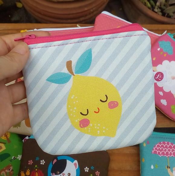 Necessaire | Porta Moedas Limão (meia Tigela)