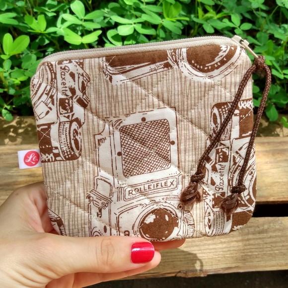 Porta Moedas Maquinas Vintage