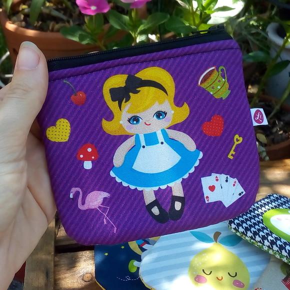 Porta Moedas Alice (meia Tigela)