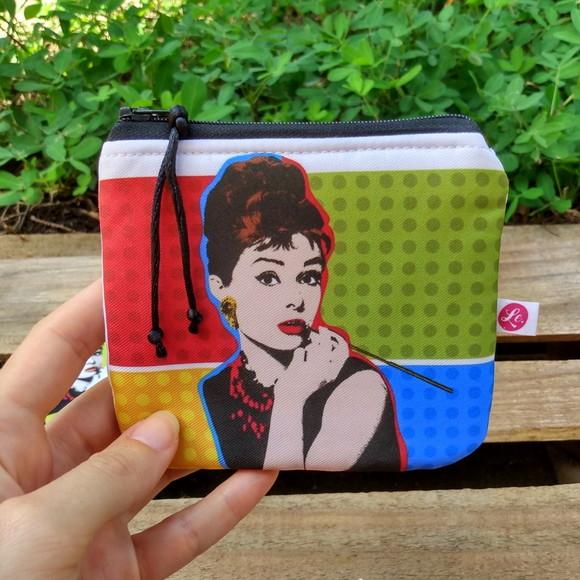 Porta Moedas Audrey Pop Art