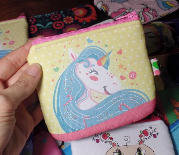 Porta Moedas Unicórnio