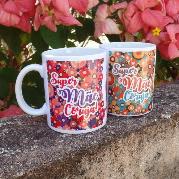 Caneca Super Mãe Coruja