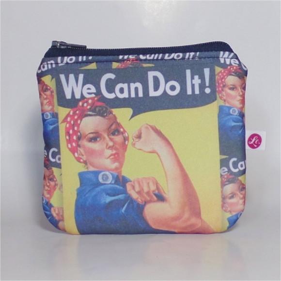 Porta Moedas We Can do It!