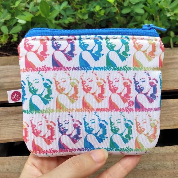 Porta Moedas em Tecido Estampa Marilyn