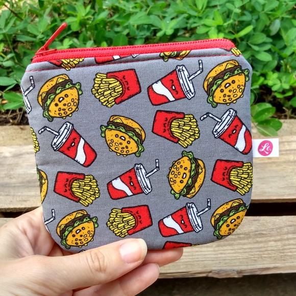 Porta Moedas Fast Food