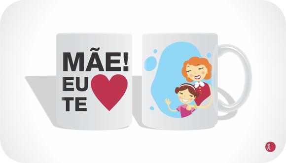 Caneca Mãe Eu Te Amo