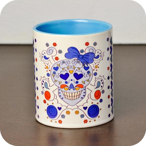 Caneca Caveirinha Azul