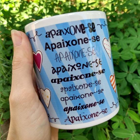 Caneca Apaixone-se Azul