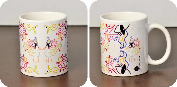 Caneca Pássaros 2