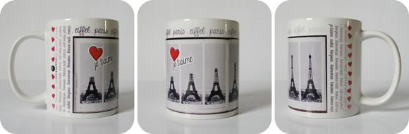 Caneca Paris Je´taime 2