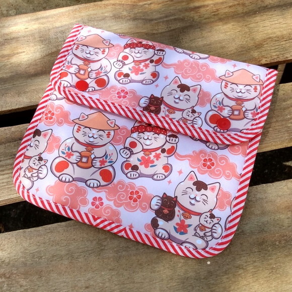 Carteirinha Envelope Maneki Neko