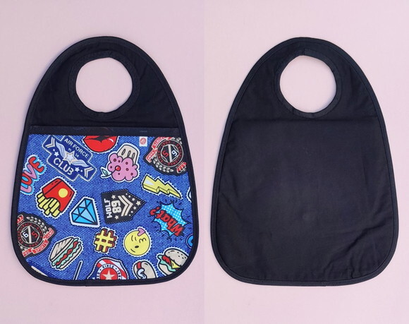 Kit Carro: Lixeirinha + Porta Documentos Jeans Pop