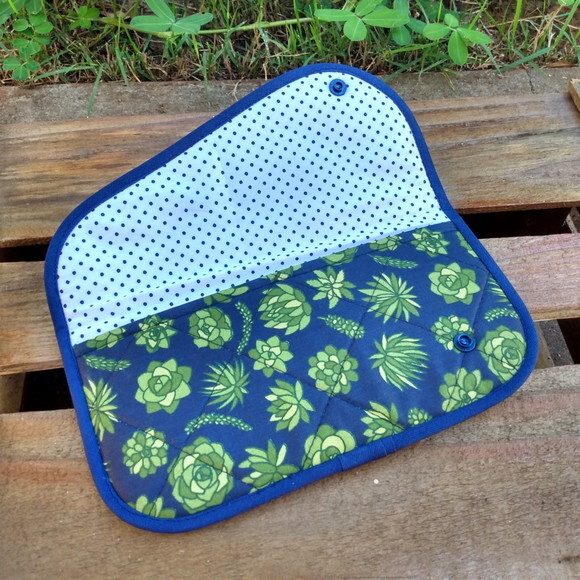Porta Celular | Bolsa de Mão - Suculentas