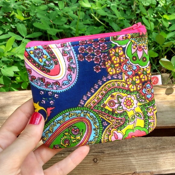 Porta Moedas Paisley