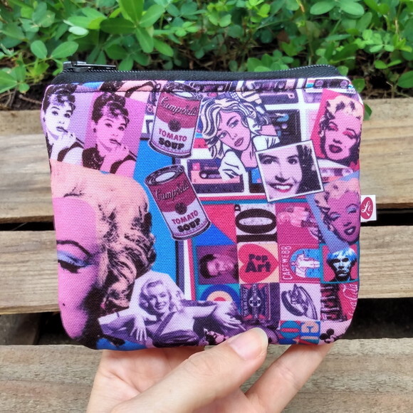 Porta Moedas Pop Art