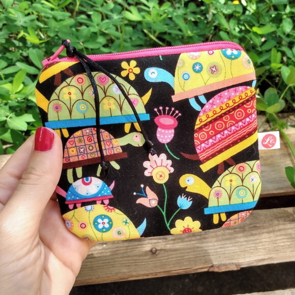 Porta Moedas Tartarugas Importado