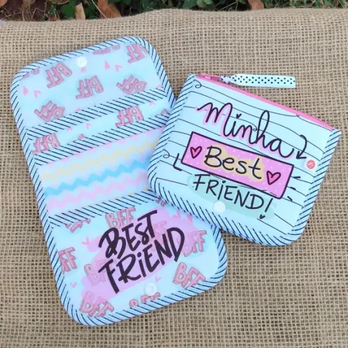 Duplinha Porta Moedas Best Friends
