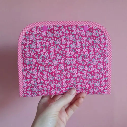 Necessaire Organizadora em Tecido Floral