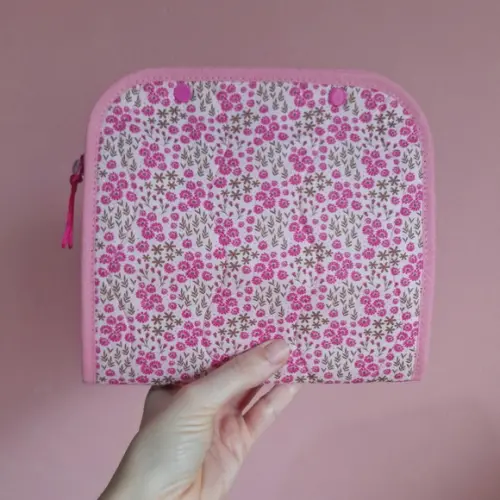 Necessaire Organizadora em Tecido Floral
