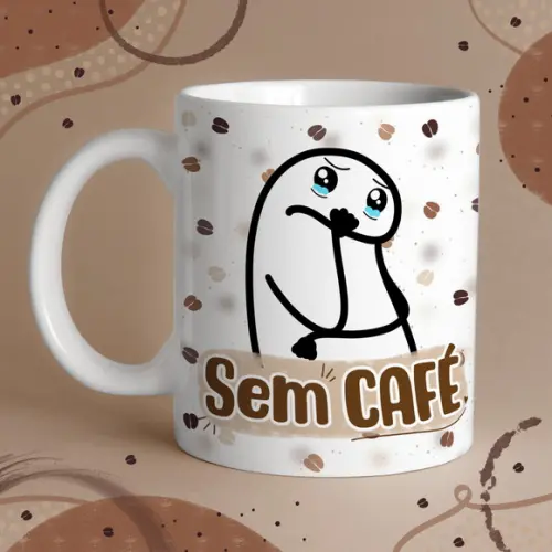 Caneca Frase Depois do Café Eu Me Expresso