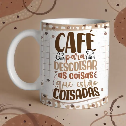 Caneca Frase Depois do Café Eu Me Expresso
