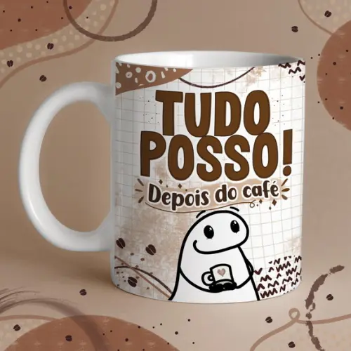 Caneca Frase Depois do Café Eu Me Expresso