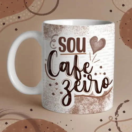 Caneca Frase Depois do Café Eu Me Expresso