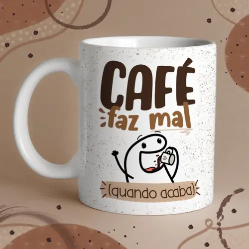Caneca Frase Depois do Café Eu Me Expresso