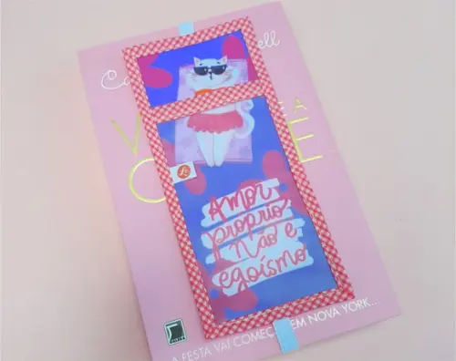 Marca Página de Livros - Gatinha