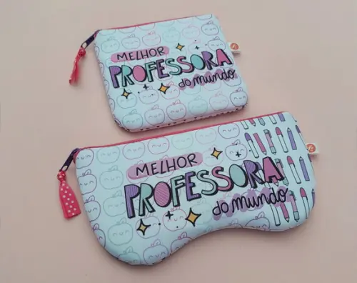 Kit Professor - Porta Óculos + Porta Moedas
